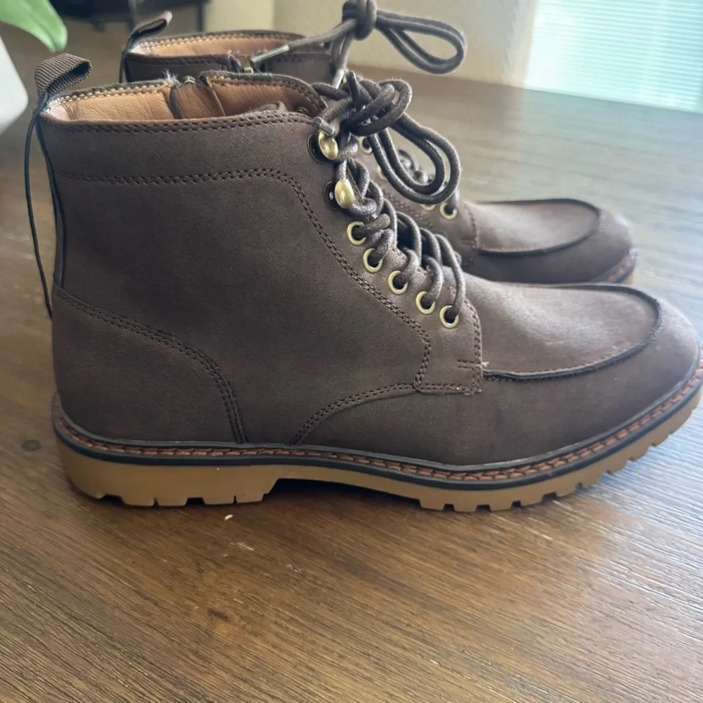 MADDEN Men’s Brycee Lug Sole brown suede Boots